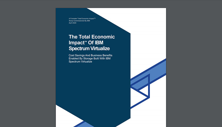 Article Total Economic Impact of IBM Spectrum Virtualize Image