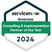 ServiceNow Americas Consulting and Implementation Partner of the Year