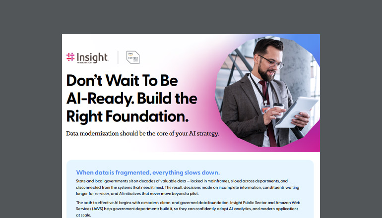 Article Don't Wait to Be AI-Ready. Build the Right Foundation. Image