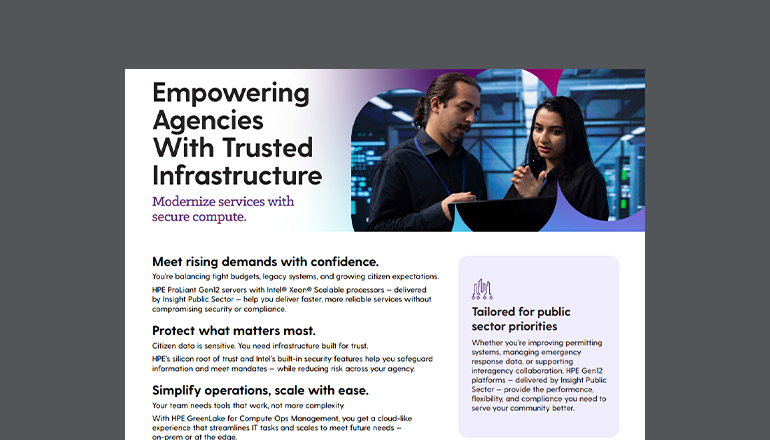 Article Empowering Agencies With Trusted Infrastructure Image