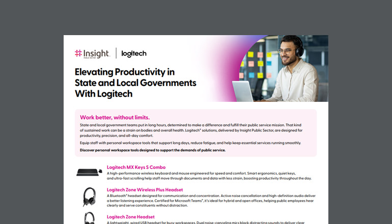 Article Elevating Productivity in State and Local Governments With Logitech  Image