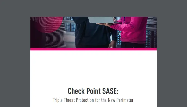 Article Check Point SASE Triple Threat Protection  Image