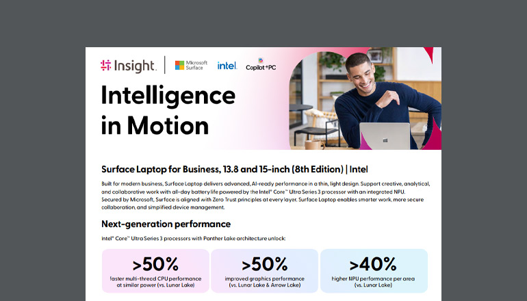 Article Surface Laptop for Business, 13.8 and 15-inch (8th Edition) | Intel Image