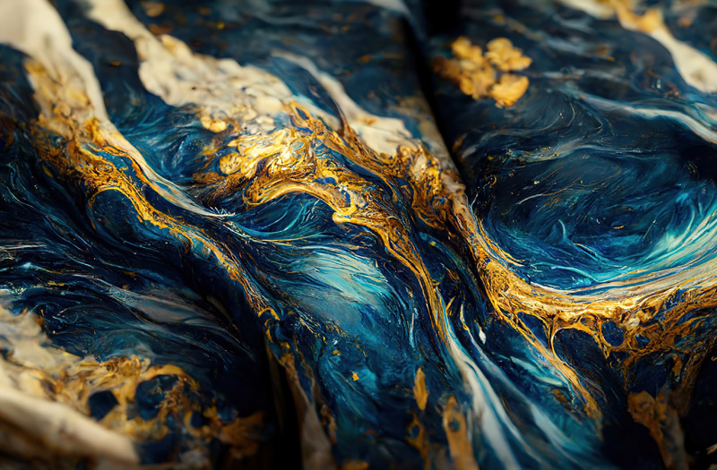 Woman working in data center abstract Abstract marble graphic