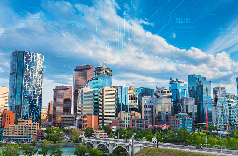 Calgary skylines