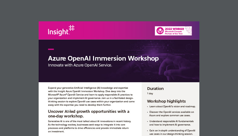 Article Azure OpenAI Immersion Workshop Image