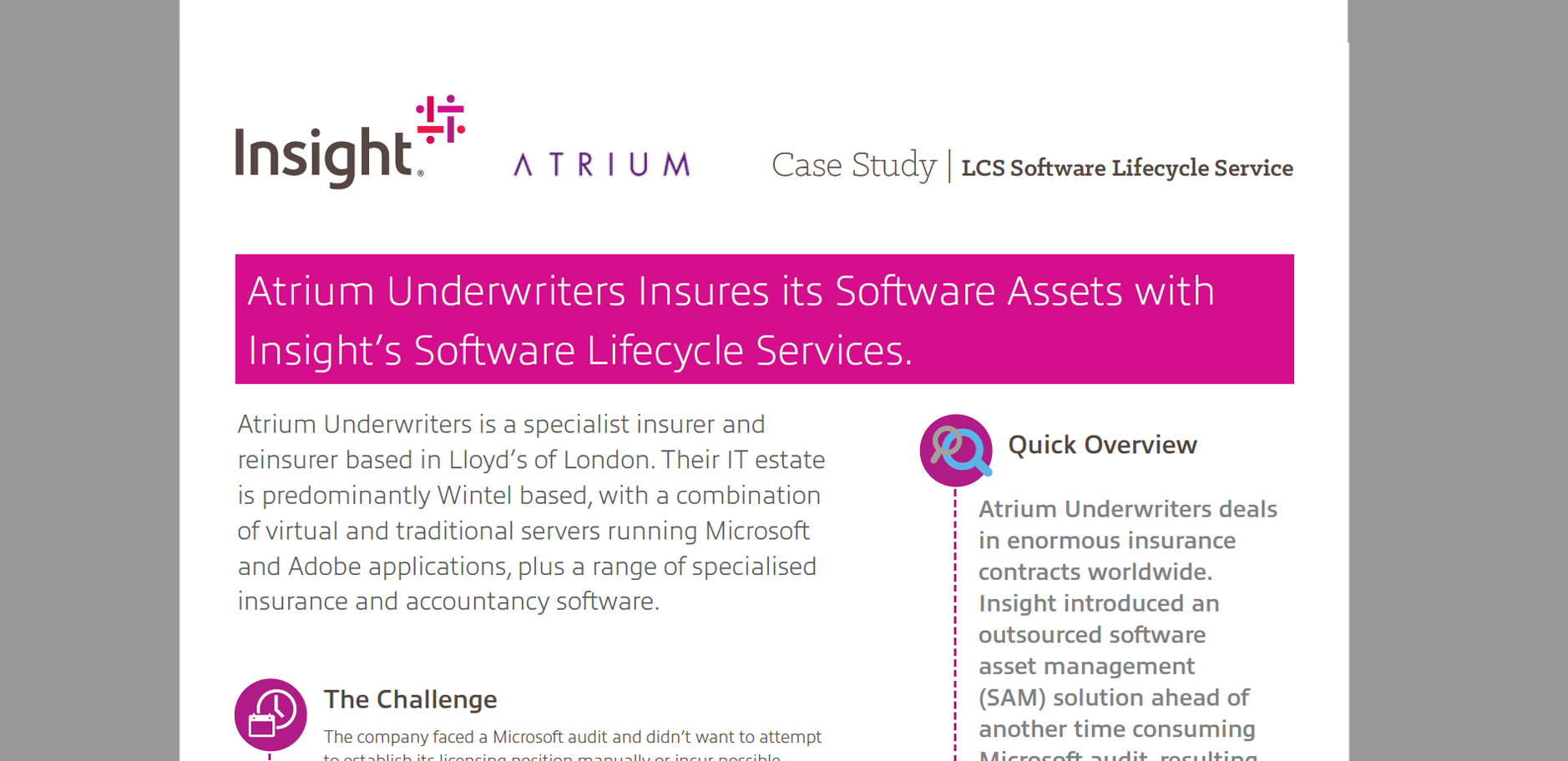 Article Atrium: Save time and reduce costs with an outsourced SAM solution Image