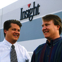 founders in front of insight office