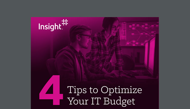 Article Infographic: 4 Tips to Optimize Your IT Budget  Image