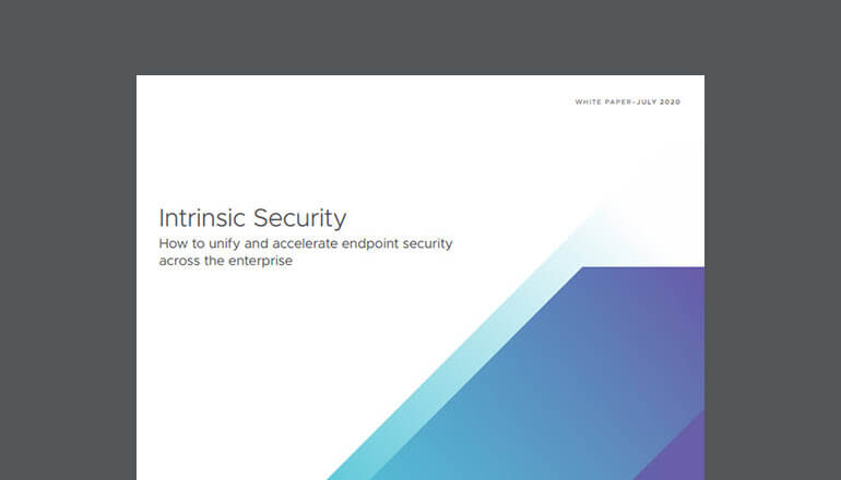 Article Intrinsic Security | VMware Carbon Black Advanced Endpoint Security Image