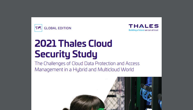 Article 2021 Thales Cloud Security Study  Image