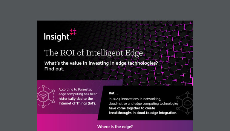 Article The ROI of Intelligent Edge  Image