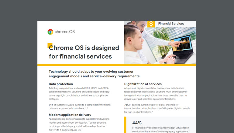 Article ChromeOS is Designed for Financial Services  Image
