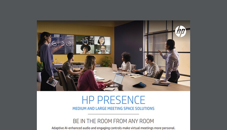 Article HP Presence Medium and Large Space Meeting Solutions Image