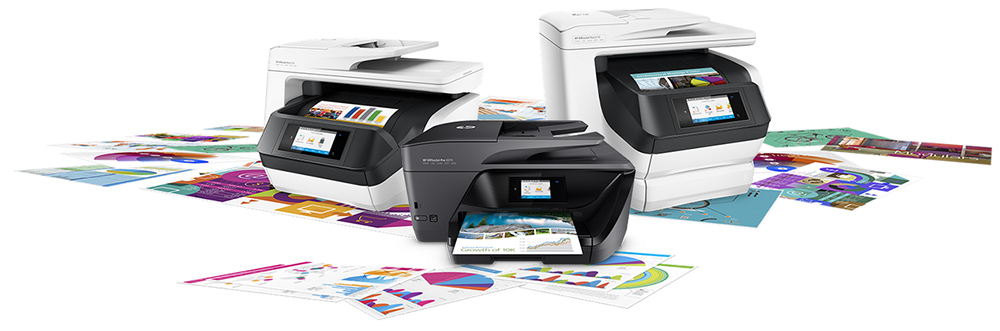 Family of HP OfficeJet Pro printers