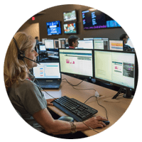 Networking technician in the Insight network operations center (RNOC)