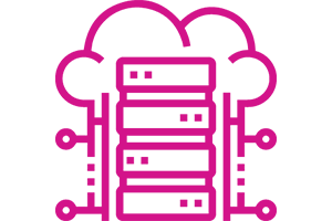 Illustration of server stack