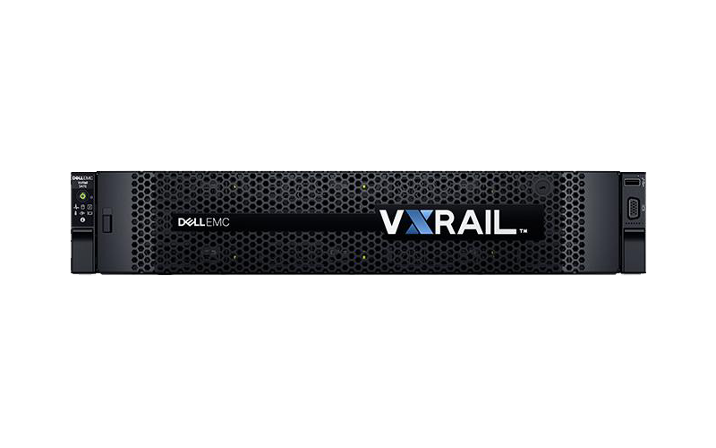 Turnkey hyperconverged VMware virtualization appliance Dell EMC VxRail appliance product shot