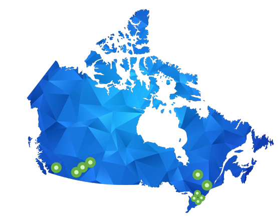 map of canada