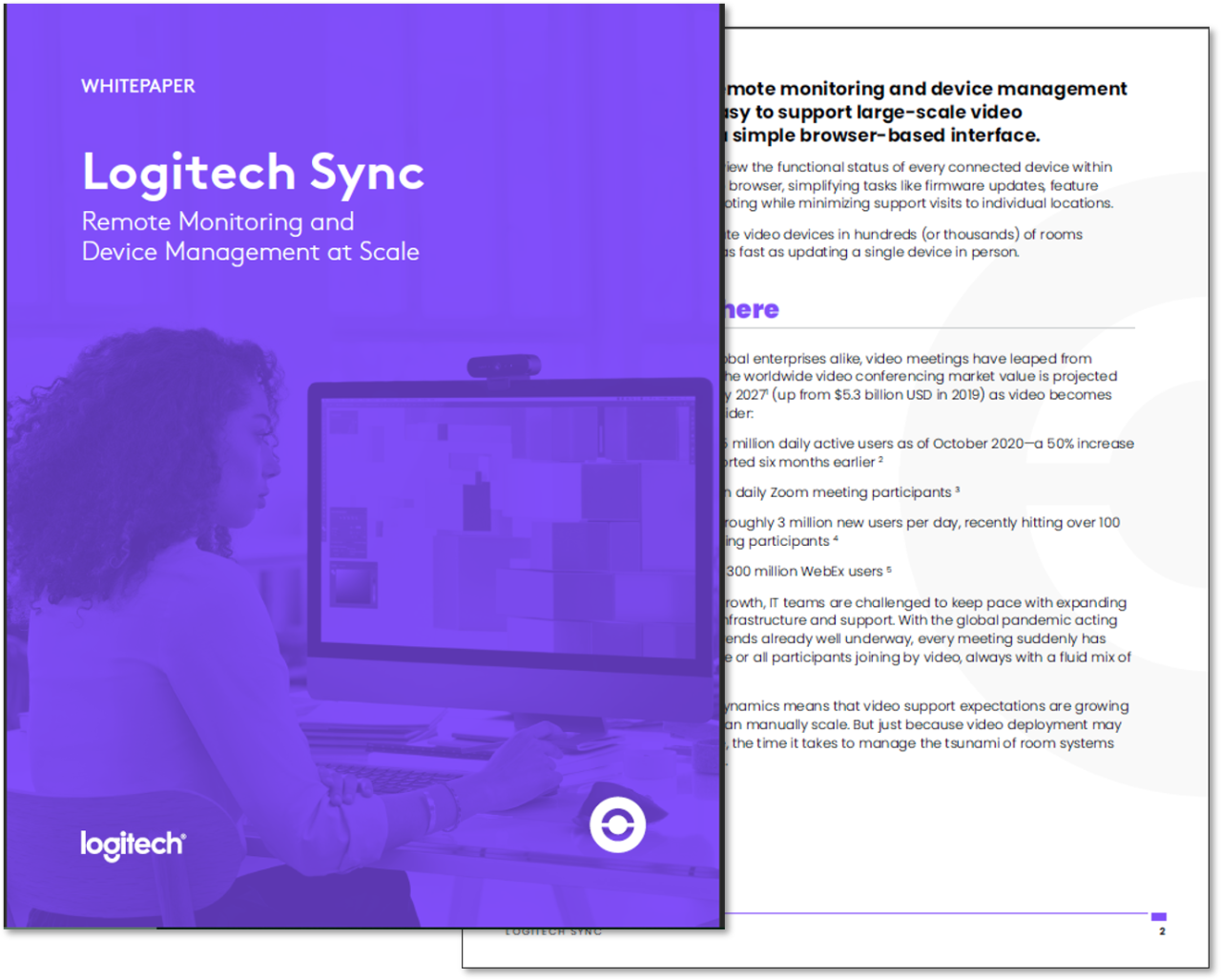 Logitech Sync: Remote Monitoring and Device | Insight Canada