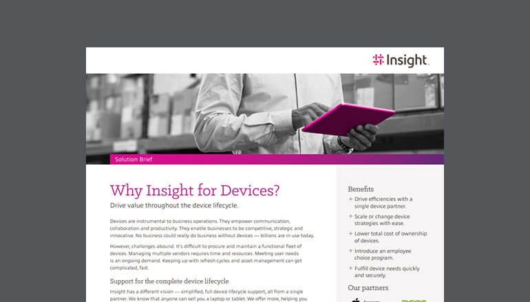 Insight Network Why Insight for Devices? | Insight Canada