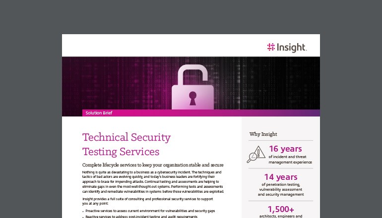 Cover for the Insight How to Protect Your Business from Ransomware Attacks whitepaper available to download below