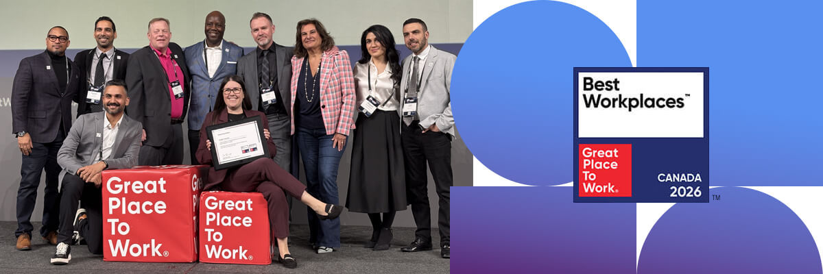 Canada’s Best Workplaces in the country for 2026 by Great Place to Work award badge