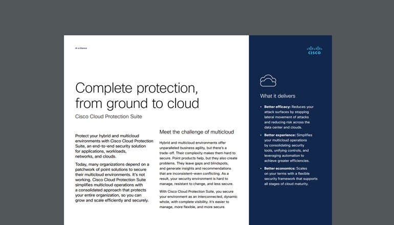 Cisco Cloud Protection Suite thumbnail