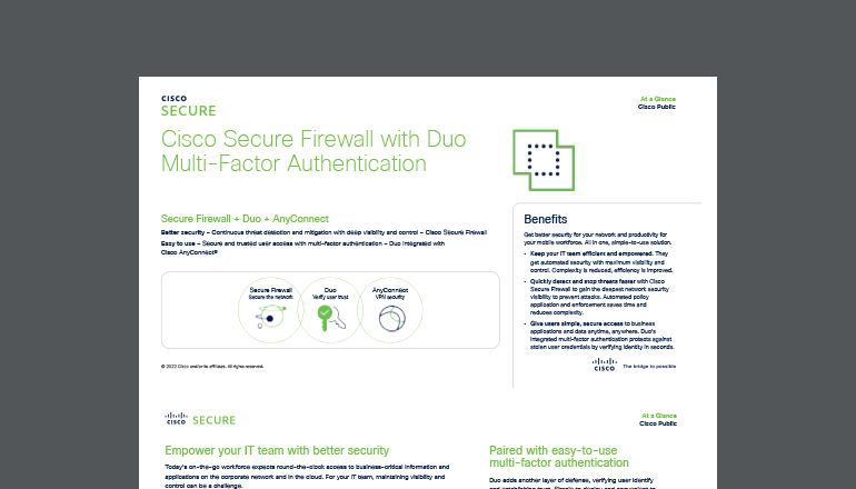 Cisco Secure Firewall thumbnail