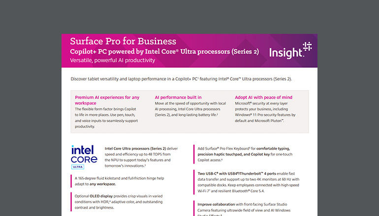 urface Pro for Business Copilot+ PC Thumbnail of asset available to download below