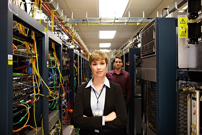 IT admins in data center