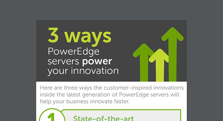 3 Ways PowerEdge Servers Power Your Innovation infographic thumbnail