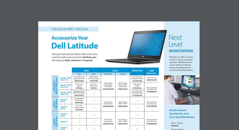 Accessorize Your Dell Latitude product overview thumbnail