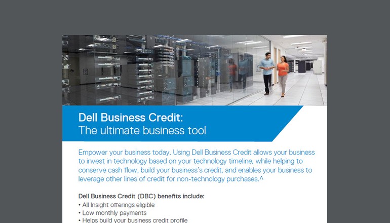 Dell Business Credit the Ultimate Business Tools flyer thumbnail