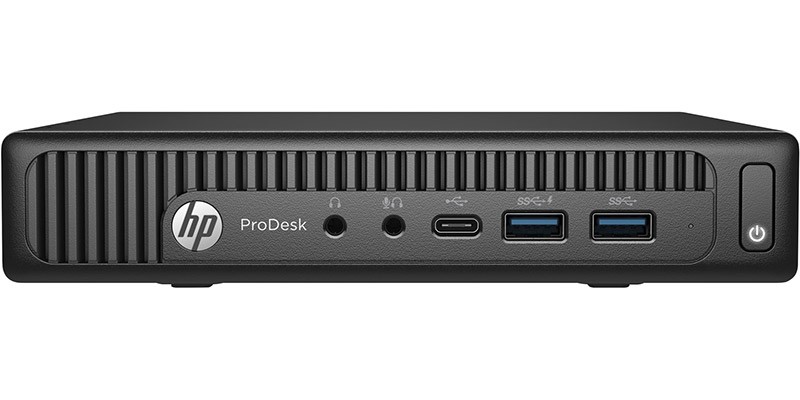 Create a smart solution for your work space HP ProDesk 600 Desktop Mini personal computer