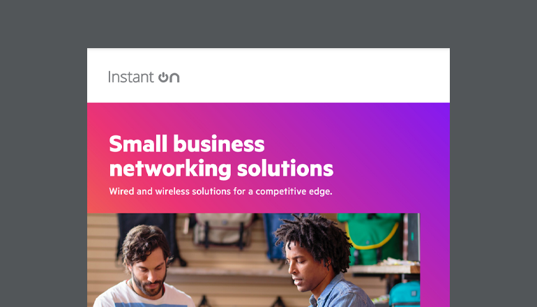 Small business networking solutions thumbnail