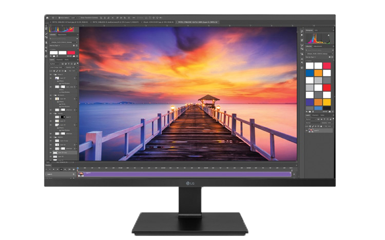 34BK95U-W LED monitor