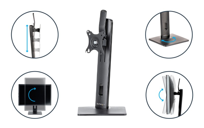 single monitor mount