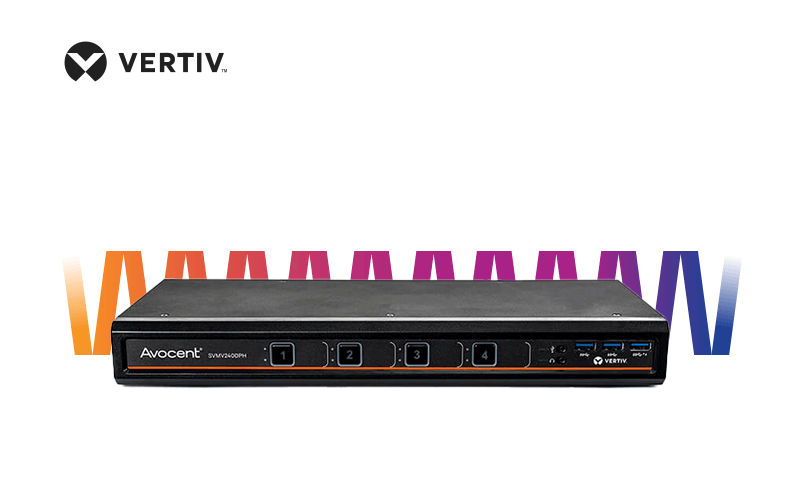 Better IT management with Avocent Vertiv KVM