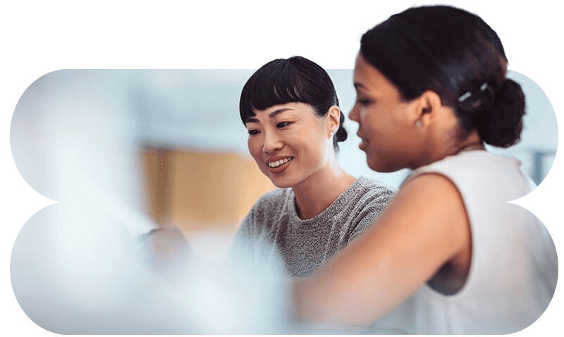 collaboration in modern office