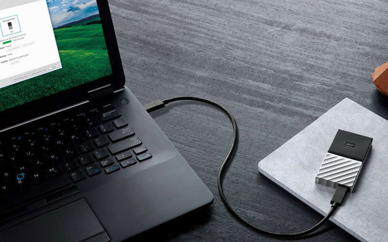 Portable storage product Western Digital 