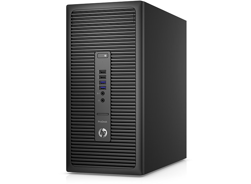 Commercial-class productivity, security and reliability HP ProDesk 600 G2 Microtower personal computer