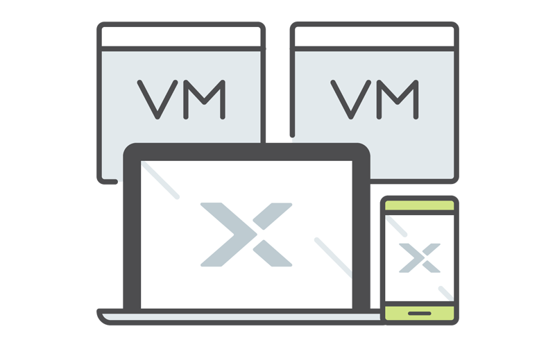 Automated VM backups and disaster recovery Performance Nutanix illustration