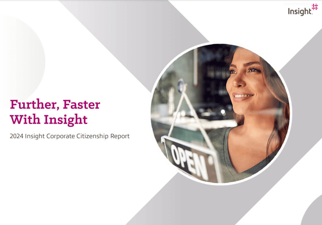 Cover of the Insight Corporate Citizenship report
