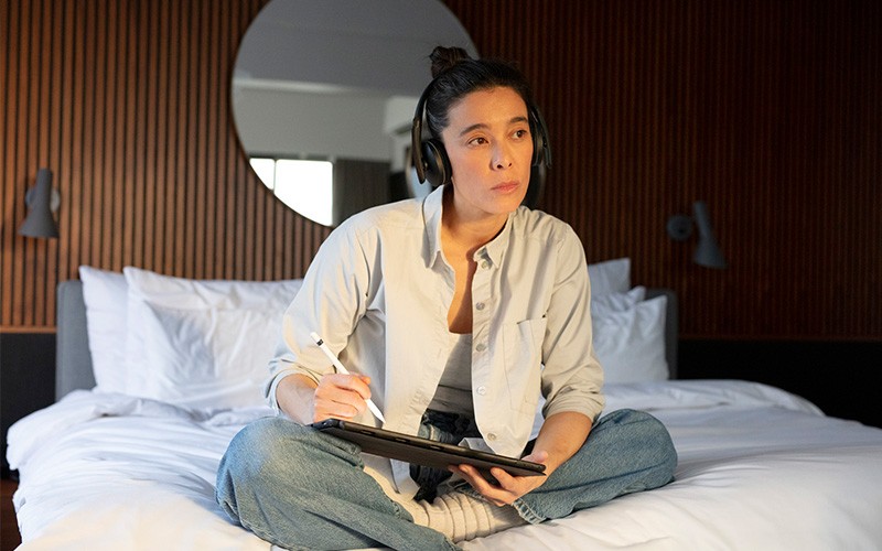 Une performance optimale en déplacement EPOS ADAPT 200 headset