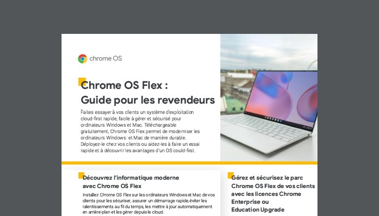 Pourquoi essayer ChromeOS Flex? thumbnail