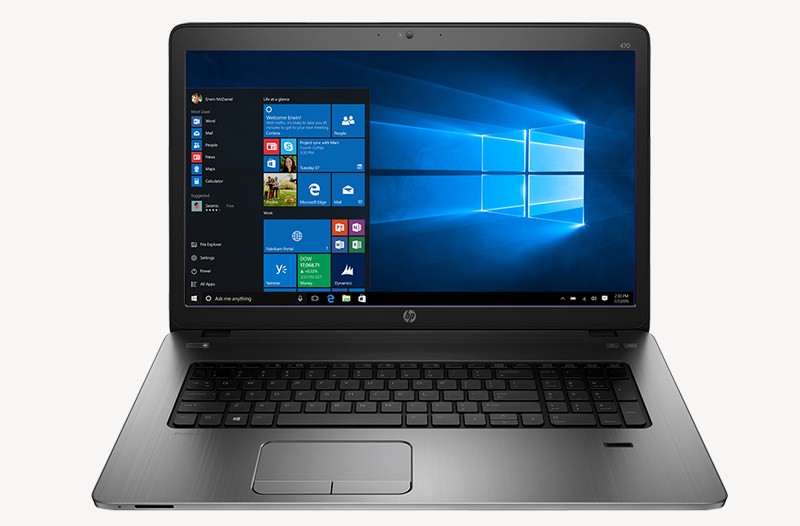 HP ProBook 430 G3 using Windows 10
