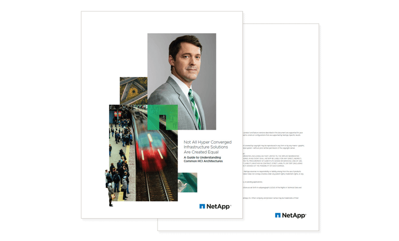 Not All Hyper Converged Infrastructure Solutions Are Created Equal whitepaper cover