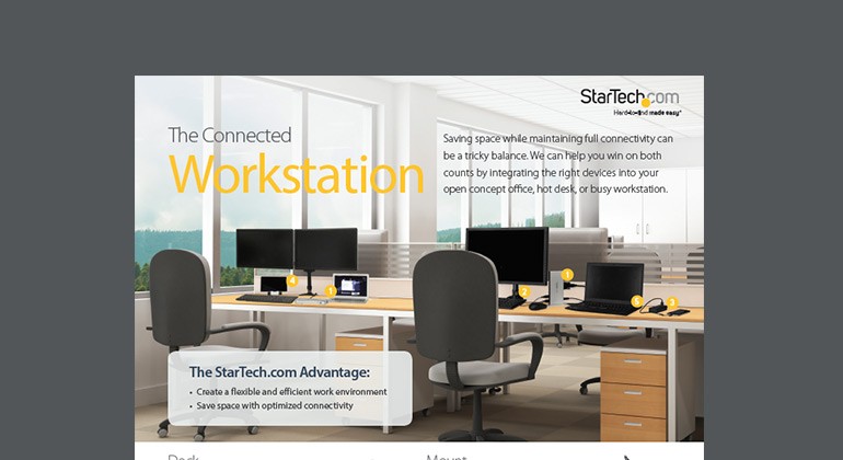 The Connected Workstation The Connected Workstation product overview thumbnail