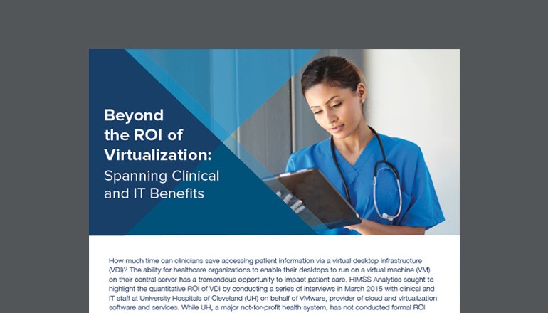 Beyond the ROI of Virtualization Cover of Beyond the ROI of Virtualization whitepaper
